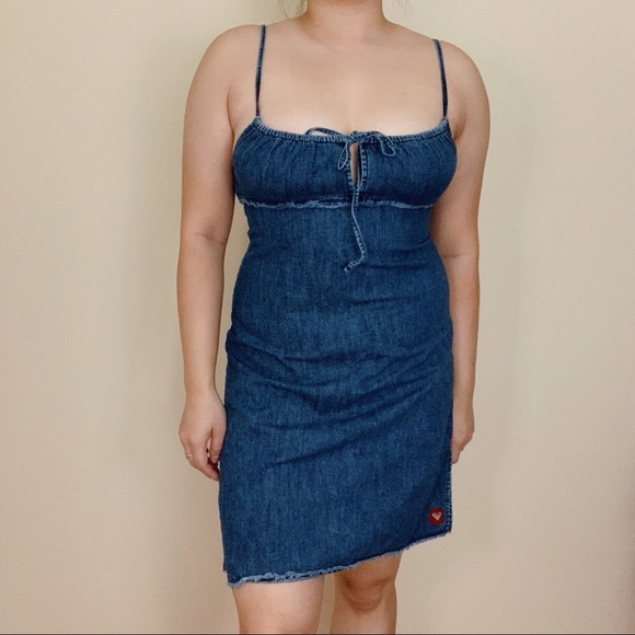 Roxy | Dresses | Vintage 9s Roxy Denim 